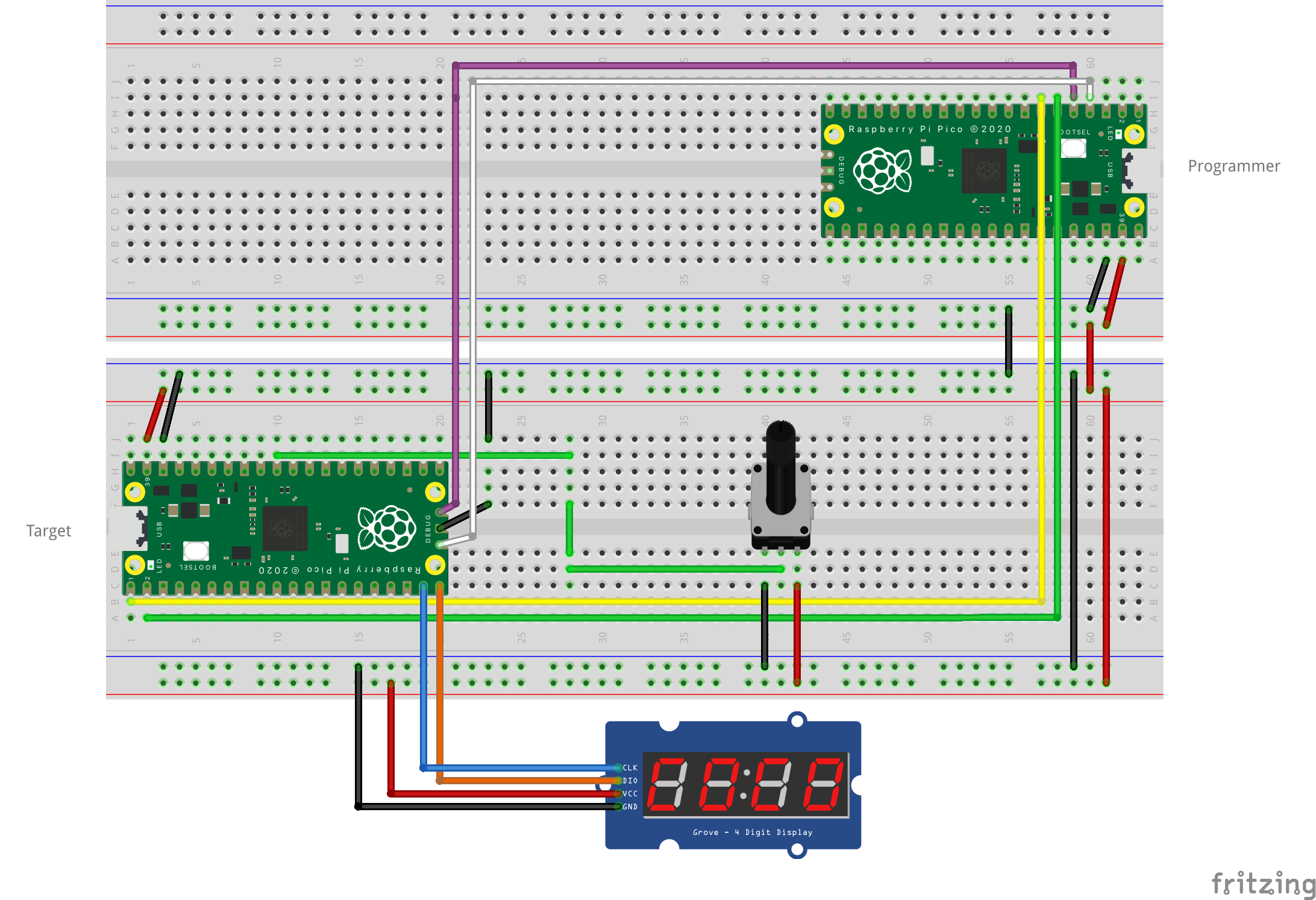 TM1637 schematic