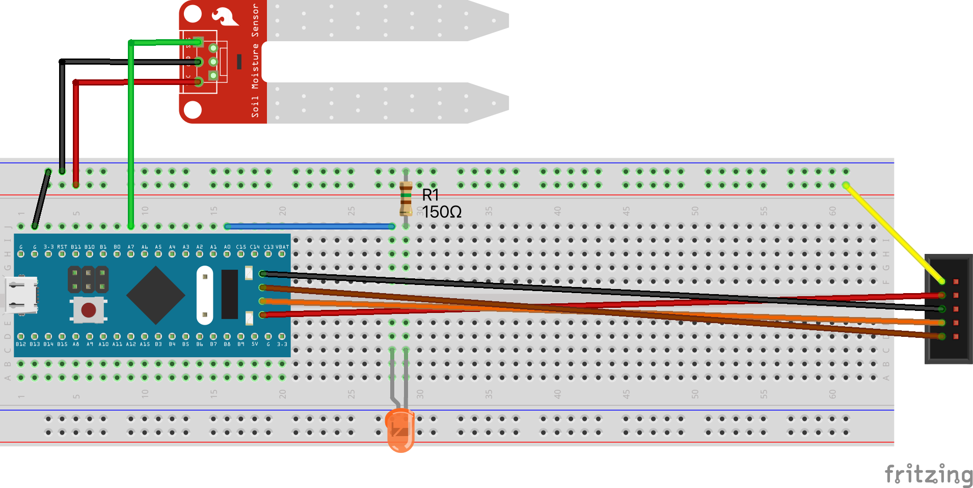 Capacitive Soil Moisture Sensor schematic